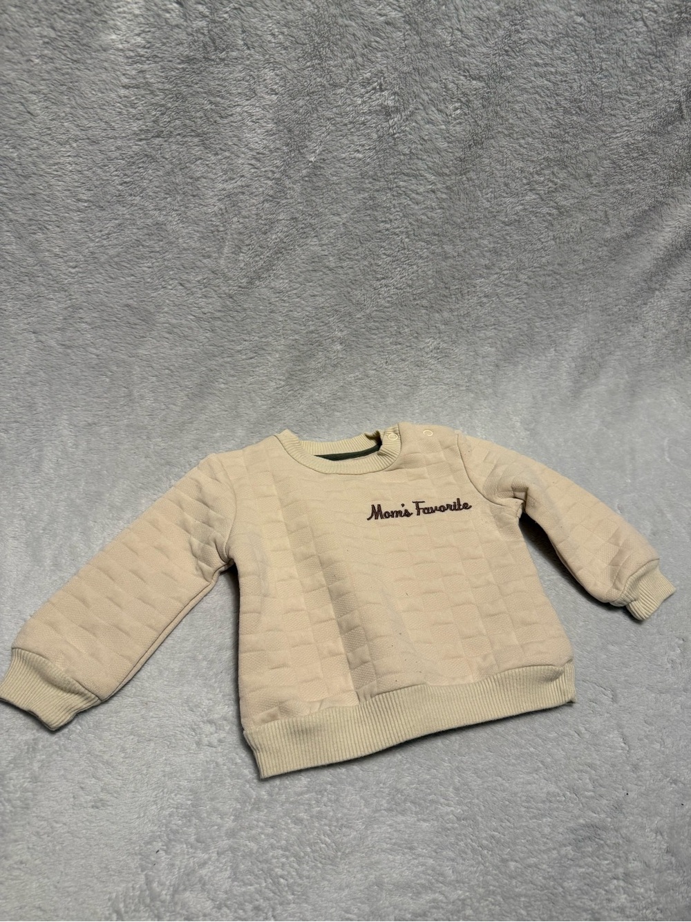 Liam & James Embroidered Crewneck Sweatshirt